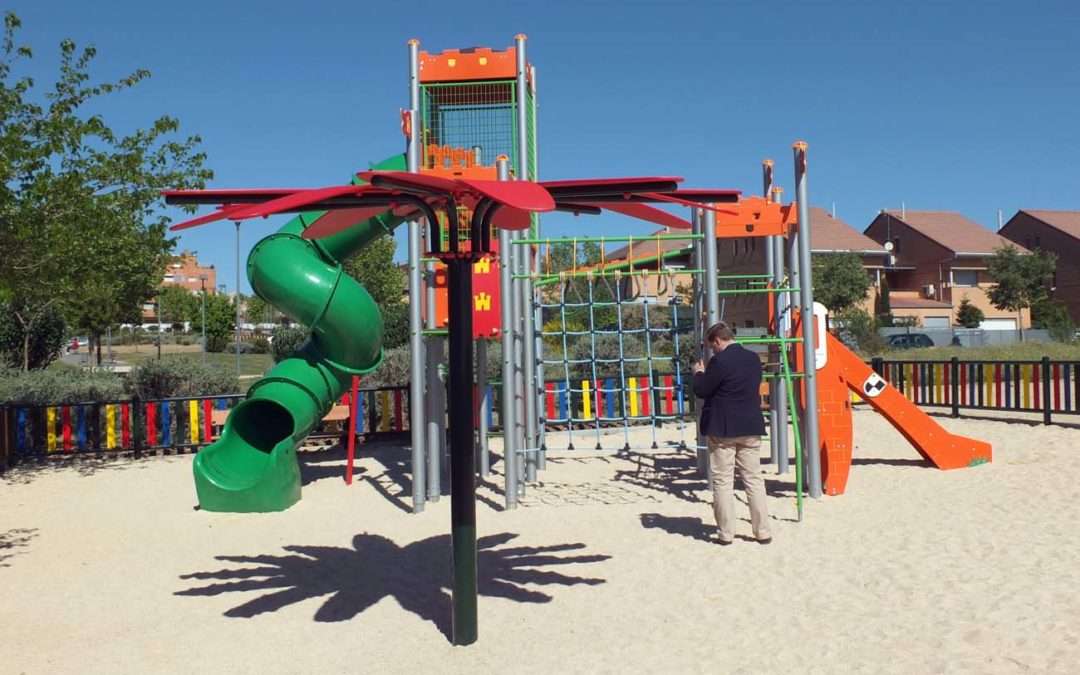 Nuevo parque municipal en la calle Cerro Domingo Vicente