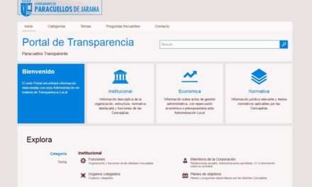 El Ayuntamiento de Paracuellos de Jarama abres su Portal de Transparencia