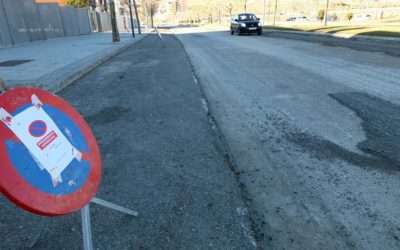 Asfaltado de la carretera de Berrocales, calles de Miramadrid y casco urbano.