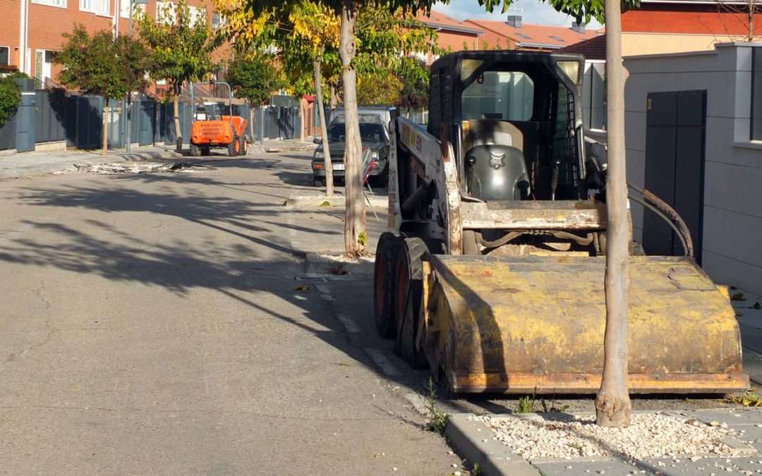 Asfaltado de varias vías del municipio
