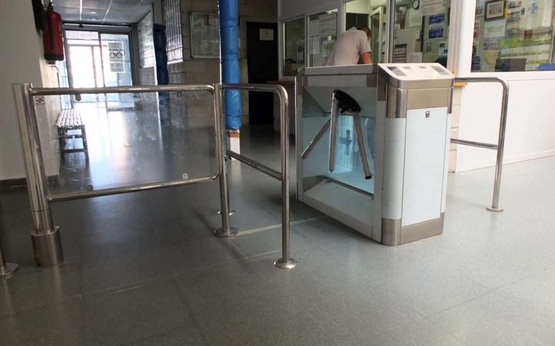 Nuevo sistema de acceso a las instalaciones del Polideportivo Municipal