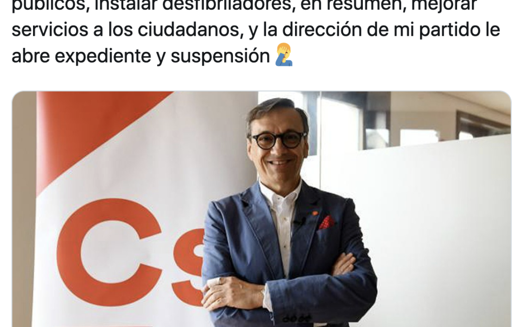 Ahora entendemos mejor la actitud de Ciudadanos en Paracuellos durante los últimos años