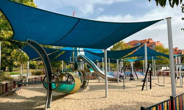 Sombra en parques infantiles